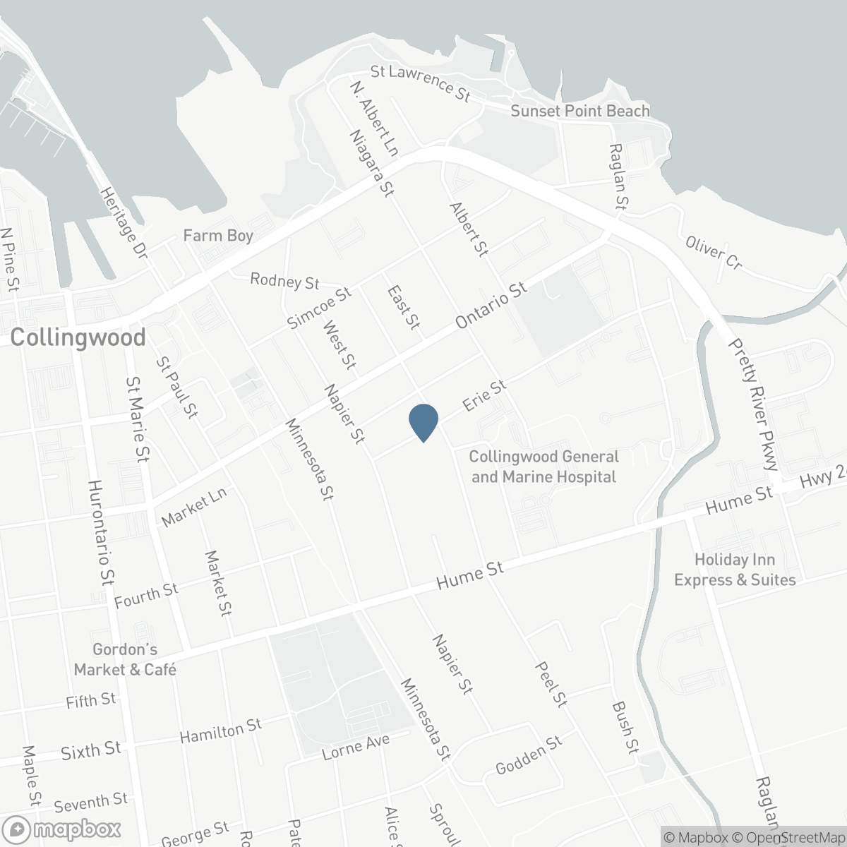 46 ERIE STREET, Collingwood, Ontario L9Y 1P4